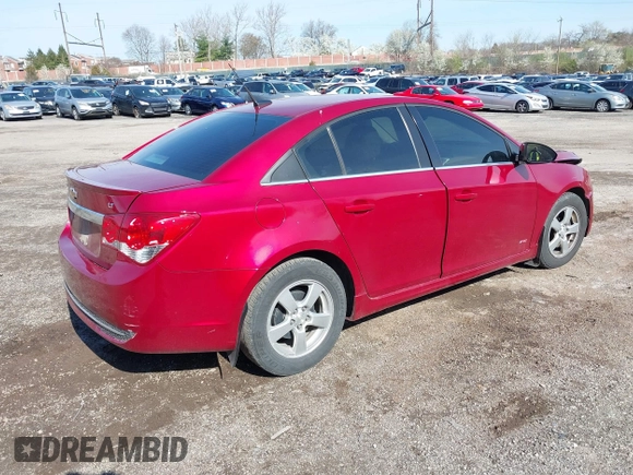 2014 Chevrolet Cruze 1LT with VIN 1G1PC5SB2E7427835, listed as a IAAI auction lot 41945214 with 179,843 mi miles and . Bid and sale history available at DreamBid. Image 4.