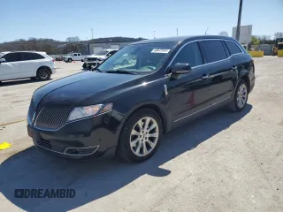 2016 Lincoln MKT EcoBoost with VIN 2LMHJ5AT4GBL01384, listed as a Copart auction lot 49647045 with 177,704 mi miles and Salvage Title. Bid and sale history available at DreamBid. Image 1.