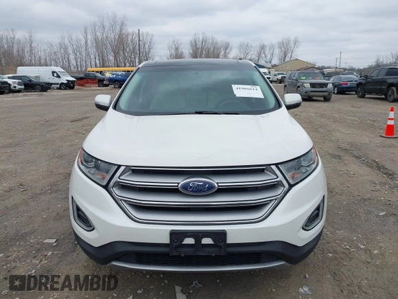 2016 Ford Edge Titanium with VIN 2FMPK3K92GBB86702, listed as a IAAI auction lot 41985614 with 171,722 mi miles. Bid and sale history available at carsss.com. Image 12.