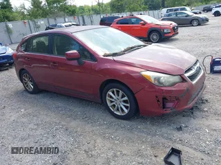 2014 Subaru Impreza Premium with VIN JF1GPAC60E8245556, listed as a IAAI auction lot 42773500 with Not provided miles and . Bid and sale history available at DreamBid. Image 1.