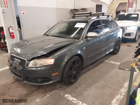 2008 Audi S4 with VIN WAUUL78E98A168935, listed as a IAAI auction lot 41691662 with 94,143 mi miles. Bid and sale history available at carsss.com. Image 17.