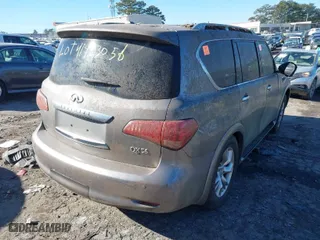 2013 Infiniti QX56 with VIN JN8AZ2NE6D9040731, listed as a IAAI auction lot 41403056 with 1 mi miles. Bid and sale history available at carsss.com. Image 4.