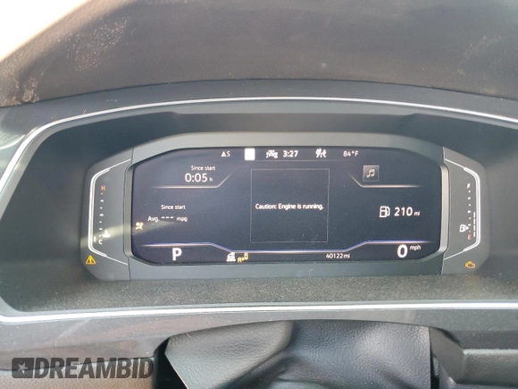 2022 Volkswagen Tiguan SEL R-Line with VIN 3VV4B7AX7NM108752, listed as a Copart auction lot 50031225 with 40,122 mi miles and Non Repairable. Bid and sale history available at carsss.com. Image 9.