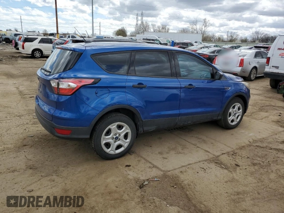 2018 Ford Escape S with VIN 1FMCU0F77JUD05412, listed as a Copart auction lot 53938375 with 96,980 mi miles and Clean Title. Bid and sale history available at carsss.com. Image 3.