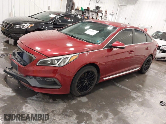 2015 Hyundai Sonata Sport with VIN 5NPE34AF1FH178616, listed as a IAAI auction lot 42123537 with 170,396 mi miles and . Bid and sale history available at DreamBid. Image 18.