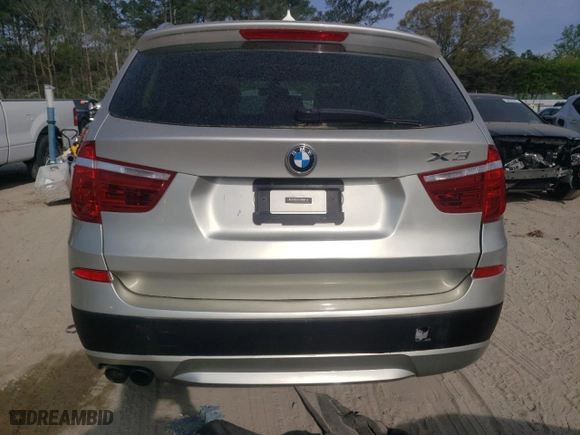 2013 BMW X3 xDrive28i with VIN 5UXWX9C5XD0A23729, listed as a Copart auction lot 53877085 with 88,356 mi miles and Clean Title. Bid and sale history available at carsss.com. Image 6.