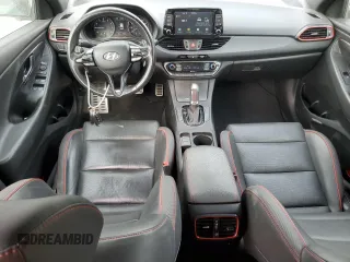 2020 Hyundai Elantra GT N Line with VIN KMHH55LC4LU127933, listed as a Copart auction lot 71477724 with 52,224 mi miles and Salvage Title. Bid and sale history available at carsss.com. Image 8.
