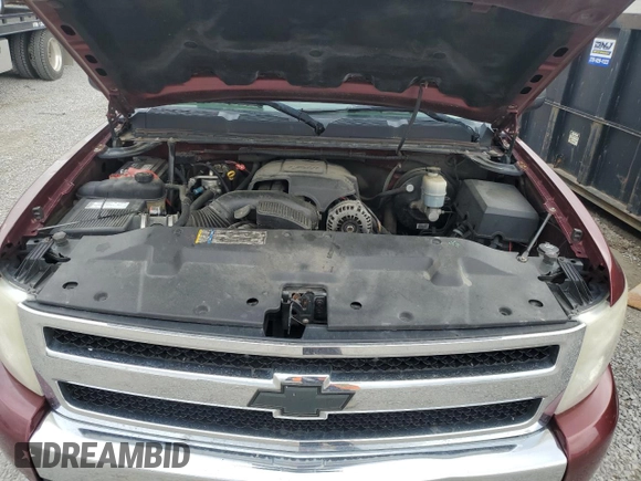 2008 Chevrolet Silverado 1500 1LT with VIN 2GCEK19J781140967, listed as a Copart auction lot 52045615 with 179,238 mi miles and Salvage Title. Bid and sale history available at DreamBid. Image 11.