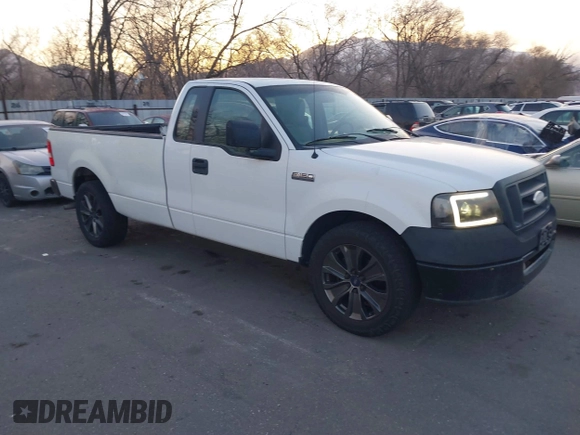 2007 Ford F-150 XL with VIN 1FTRF12W77KC18979, listed as a IAAI auction lot 41698981 with 114,271 mi miles. Bid and sale history available at carsss.com. Image 1.