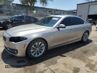 2016 BMW 5 Series 528i z VIN WBA5A5C52GG351093, wystawiony jako Copart lot #58367465 z przebiegiem 80 132 mil mil oraz Szkoda całkowita • Salvage title. Historia ofert i sprzedaży dostępna na DreamBid. Obrazek 1.