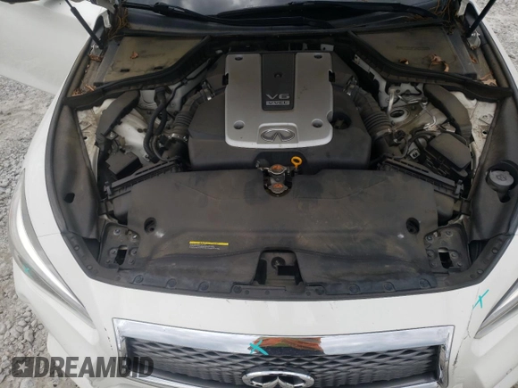 2015 Infiniti Q50 Premium with VIN JN1BV7APXFM343157, listed as a Copart auction lot 56876025 with 109,054 mi miles and Salvage title. Bid and sale history available at DreamBid. Image 11.