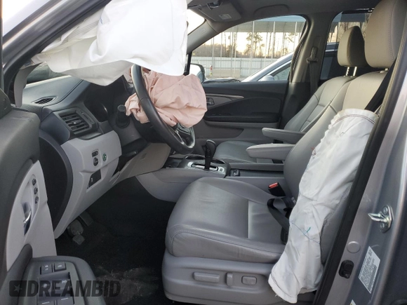 2020 Honda Pilot EX-L with VIN 5FNYF5H51LB026045, listed as a Copart auction lot 87933045 with 0 mi miles and Salvage Title. Bid and sale history available at carsss.com. Image 7.