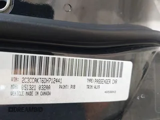 2013 Chrysler 300 C with VIN 2C3CCAKT6DH712441, listed as a IAAI auction lot 41695261 with 182,314 mi miles and . Bid and sale history available at carsss.com. Image 9.