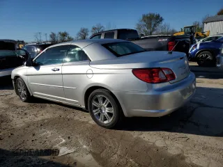 2008 Chrysler Sebring Limited with VIN 1C3LC65M28N102907, listed as a Copart auction lot 79718614 with 155,084 mi miles and Salvage Title. Bid and sale history available at carsss.com. Image 2.