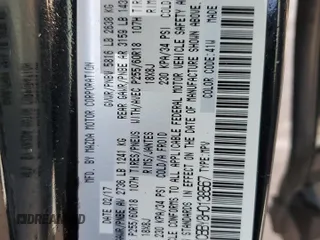 2017 Mazda CX-9 Sport with VIN JM3TCBBY8H0138567, listed as a Copart auction lot 88476185 with 0 mi miles and Salvage Title. Bid and sale history available at carsss.com. Image 13.
