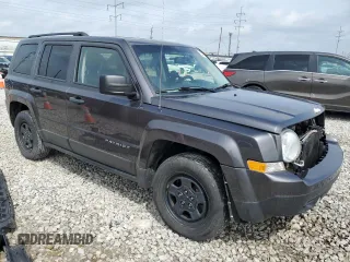 2016 Jeep Patriot Sport with VIN 1C4NJPBA2GD629201, listed as a Copart auction lot 53488795 with 98,382 mi miles and Salvage Title. Bid and sale history available at carsss.com. Image 4.