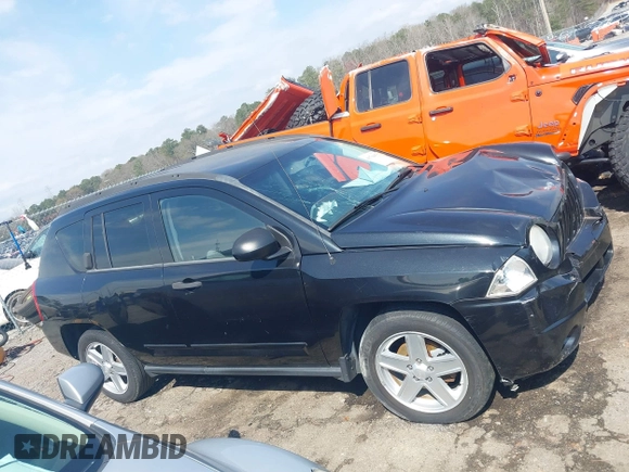 2008 Jeep Compass Sport with VIN 1J8FT47W68D711699, listed as a IAAI auction lot 41794475 with 182,700 mi miles. Bid and sale history available at carsss.com. Image 13.