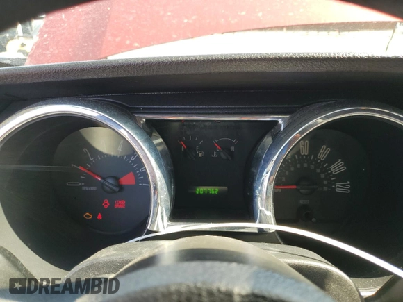 2007 Ford Mustang Deluxe z VIN 1ZVFT80N275333743, wystawiony jako Copart lot #59817145 z przebiegiem 207 762 mil mil oraz Szkoda całkowita • Salvage title. Historia ofert i sprzedaży dostępna na DreamBid. Obrazek 9.