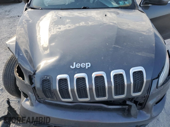 2016 Jeep Cherokee Latitude with VIN 1C4PJMCS0GW254234, listed as a Copart auction lot 53451555 with 159,190 mi miles and Salvage Title. Bid and sale history available at carsss.com. Image 12.