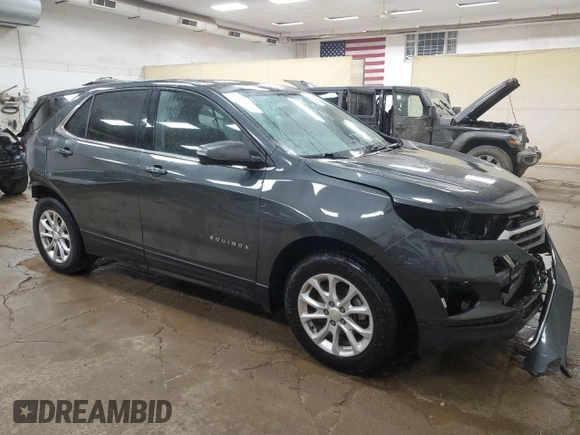 2018 Chevrolet Equinox LT with VIN 3GNAXJEV1JS568401, listed as a Copart auction lot 52775645 with 102,874 mi miles and Clean Title. Bid and sale history available at DreamBid. Image 4.