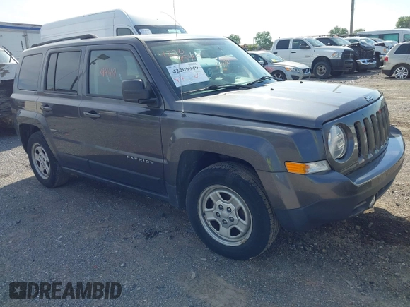 2017 Jeep Patriot Sport z VIN 1C4NJPBB1HD172598, wystawiony jako IAAI lot #42209949 z przebiegiem 65 560 mil mil oraz . Historia ofert i sprzedaży dostępna na DreamBid. Obrazek 1.