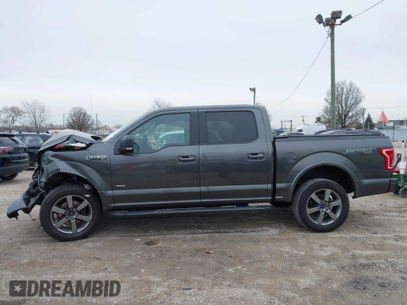 2015 Ford F-150 XLT with VIN 1FTEW1EG8FFC72205, listed as a IAAI auction lot 41971267 with 166,068 mi miles. Bid and sale history available at carsss.com. Image 14.