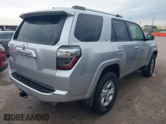 2023 Toyota 4Runner SR5 with VIN JTEMU5JR3P6158092, listed as a IAAI auction lot 42464697 with 52,912 mi miles and . Bid and sale history available at DreamBid. Image 4.