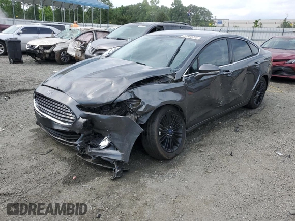 2016 Ford Fusion SE with VIN 3FA6P0H93GR208964, listed as a Copart auction lot 57862915 with 108,043 mi miles and Salvage title. Bid and sale history available at DreamBid. Image 1.