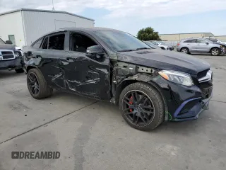 2016 Mercedes-Benz GLE 63 S AMG with VIN 4JGED7FB9GA009033, listed as a Copart auction lot 64547323 with 86,547 mi miles and . Bid and sale history available at DreamBid. Image 4.