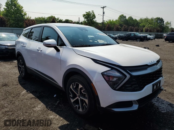 2023 Kia Sportage EX with VIN 5XYK33AF3PG043773, listed as a Copart auction lot 60225335 with 51,235 mi miles and Salvage title. Bid and sale history available at DreamBid. Image 4.