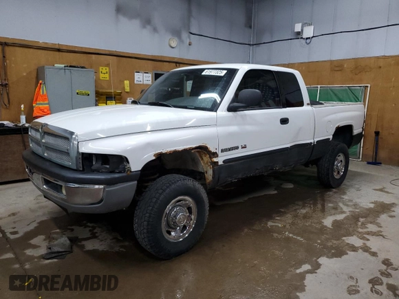 1999 Dodge 2500 with VIN 3B7KF23Z5XG126714, listed as a Copart auction lot 61977325 with 198,740 mi miles and Clean title. Bid and sale history available at DreamBid. Image 1.