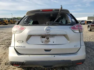 2015 Nissan Rogue SV with VIN 5N1AT2MLXFC798621, listed as a Copart auction lot 50704415 with 0 mi miles and Salvage Title. Bid and sale history available at carsss.com. Image 6.