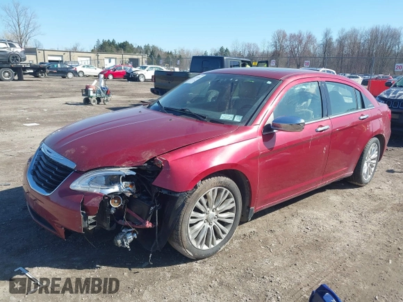 2012 Chrysler 200 Limited with VIN 1C3CCBCG9CN107519, listed as a IAAI auction lot 41779884 with 149,608 mi miles. Bid and sale history available at carsss.com. Image 18.
