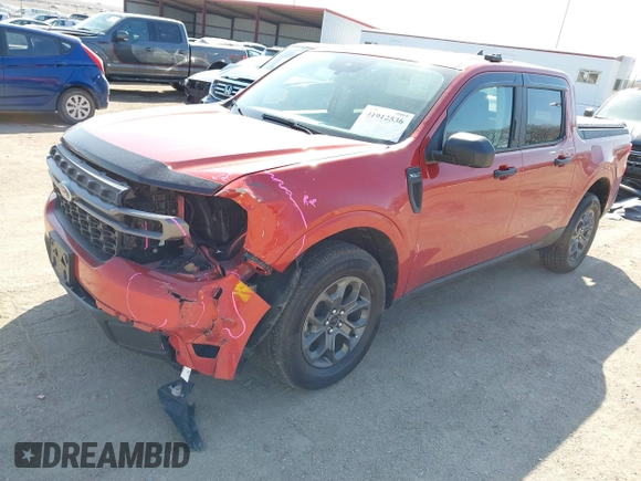 2023 Ford Maverick XL with VIN 3FTTW8F90PRA60130, listed as a IAAI auction lot 41912536 with 11,460 mi miles and . Bid and sale history available at DreamBid. Image 18.