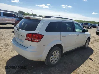 2018 Dodge Journey SE with VIN 3C4PDCAB6JT385668, listed as a Copart auction lot 53448745 with 106,446 mi miles and Salvage Title. Bid and sale history available at DreamBid. Image 3.