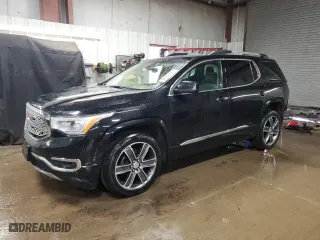 2017 GMC Acadia Denali with VIN 1GKKNPLS0HZ207998, listed as a Copart auction lot 50160845 with 241,325 mi miles and Salvage Title. Bid and sale history available at carsss.com. Image 1.