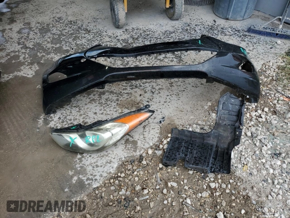 2013 Hyundai Elantra GLS with VIN 5NPDH4AE9DH334161, listed as a Copart auction lot 62475005 with 188,958 mi miles and Salvage title. Bid and sale history available at DreamBid. Image 12.