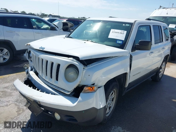2012 Jeep Patriot Sport with VIN 1C4NJPBAXCD542365, listed as a IAAI auction lot 41666482 with 170,010 mi miles and . Bid and sale history available at DreamBid. Image 2.