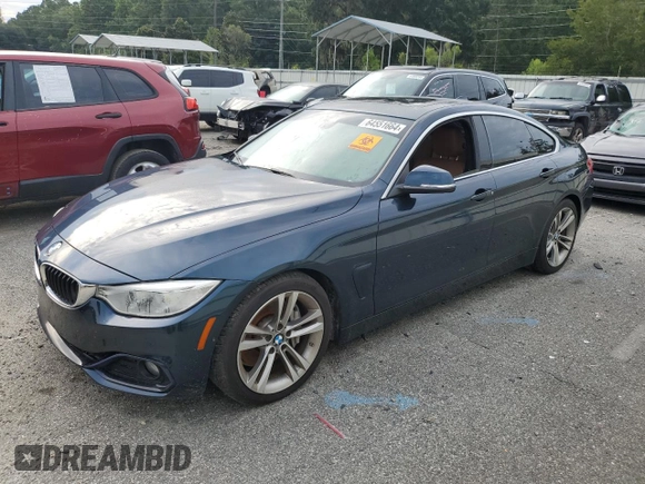 2017 BMW 4 Series 440i with VIN WBA4E3C52HG187043, listed as a Copart auction lot 64551664 with Not provided miles and Non repairable. Bid and sale history available at DreamBid. Image 1.