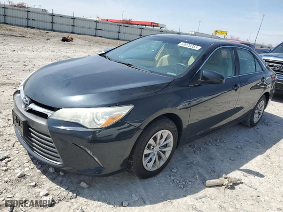2015 Toyota Camry XLE with VIN 4T4BF1FK0FR516514, listed as a Copart auction lot 50070355 with 112,671 mi miles and Salvage Title. Bid and sale history available at carsss.com. Image 1.