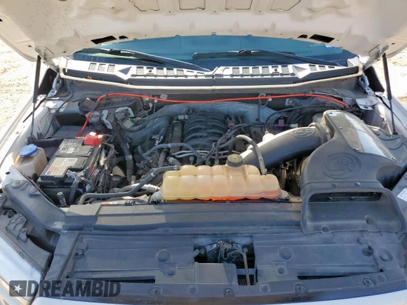 2018 Ford F-150 XL with VIN 1FTEW1E59JKF20623, listed as a Copart auction lot 58075035 with 66,949 mi miles and Salvage title. Bid and sale history available at DreamBid. Image 11.