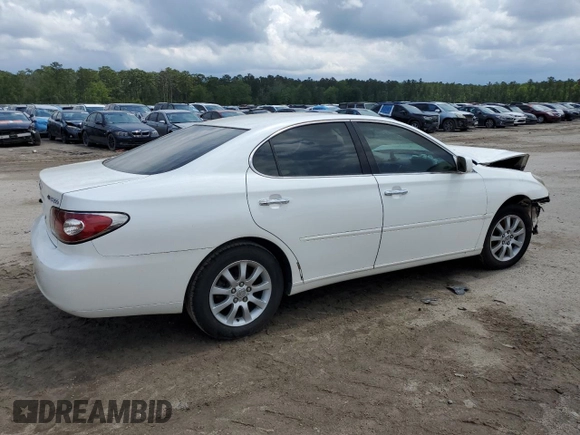 2002 Lexus ES 300 с VIN JTHBF30G225030403, выставлен на аукционе Copart как лот 54374635 с пробегом 158 086 миль миль и Списание • Salvage title. История ставок и продаж доступна на DreamBid. Изображение 3.