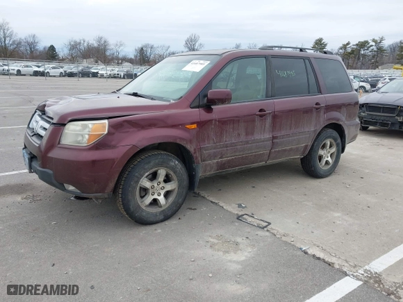 2007 Honda Pilot EX with VIN 5FNYF28407B017459, listed as a IAAI auction lot 41687985 with 177,200 mi miles. Bid and sale history available at carsss.com. Image 17.