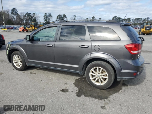 2017 Dodge Journey SXT with VIN 3C4PDCBBXHT685206, listed as a Copart auction lot 49463485 with 186,831 mi miles and Salvage Title. Bid and sale history available at DreamBid. Image 2.