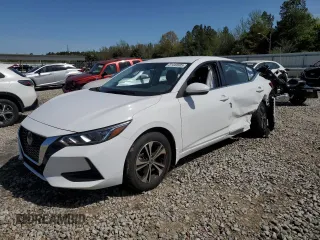 2023 Nissan Sentra SV with VIN 3N1AB8CVXPY325214, listed as a Copart auction lot 51970965 with 9,544 mi miles and Salvage Title. Bid and sale history available at DreamBid. Image 1.