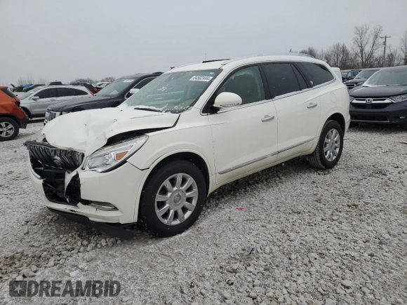 2015 Buick Enclave Premium with VIN 5GAKVCKD1FJ240481, listed as a Copart auction lot 84502444 with Not Provided miles and Salvage Title. Bid and sale history available at DreamBid. Image 1.