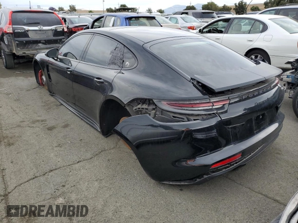 2018 Porsche Panamera Turbo with VIN WP0AF2A7XJL140504, listed as a Copart auction lot 73395623 with 38,102 mi miles and . Bid and sale history available at DreamBid. Image 2.