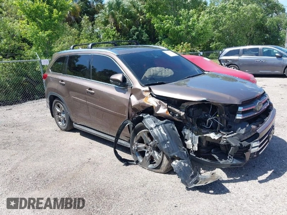 2018 Toyota Highlander Limited с VIN 5TDDZRFH7JS492422, выставлен на аукционе IAAI как лот 41125631 с пробегом 112 045 миль миль и . История ставок и продаж доступна на DreamBid. Изображение 1.