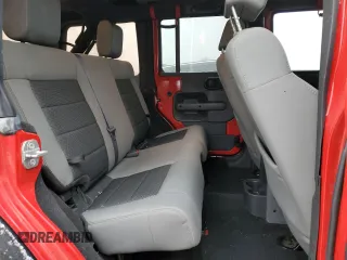 2010 Jeep Wrangler Unlimited Rubicon with VIN 1J4BA6H17AL109880, listed as a Copart auction lot 44205455 with 95,781 mi miles and Salvage title. Bid and sale history available at DreamBid. Image 11.
