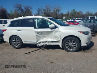 2015 Infiniti QX60 with VIN 5N1AL0MM0FC504172, listed as a IAAI auction lot 41977566 with 128,196 mi miles and . Bid and sale history available at DreamBid. Image 13.